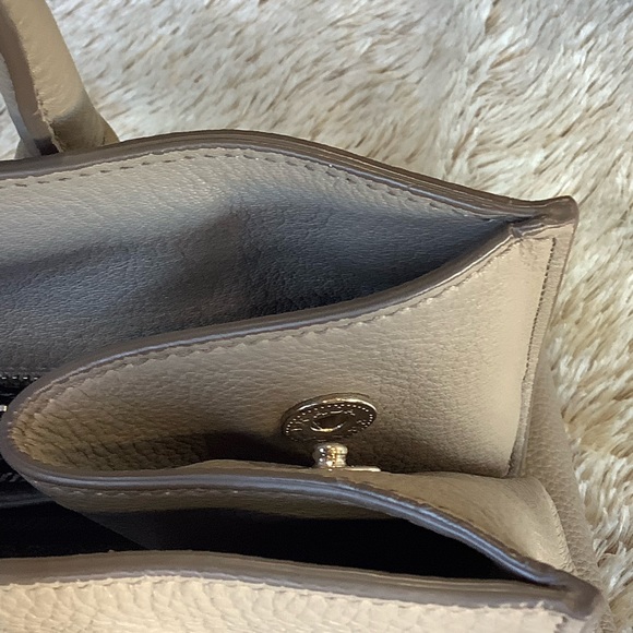 Prada Vitello Daino Gray Leather Satchel - Picture 7 of 15